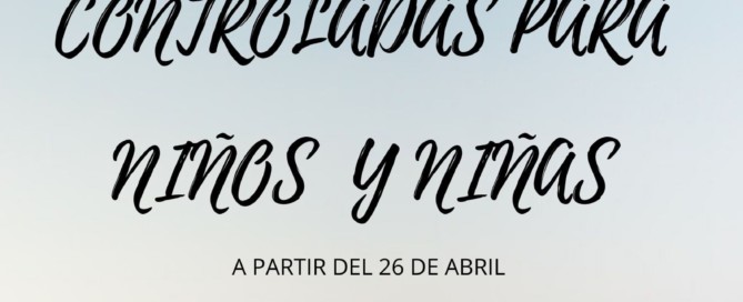 ¡LOS MÁS PEQUES DE LA CASA YA PUEDEN SALIR!